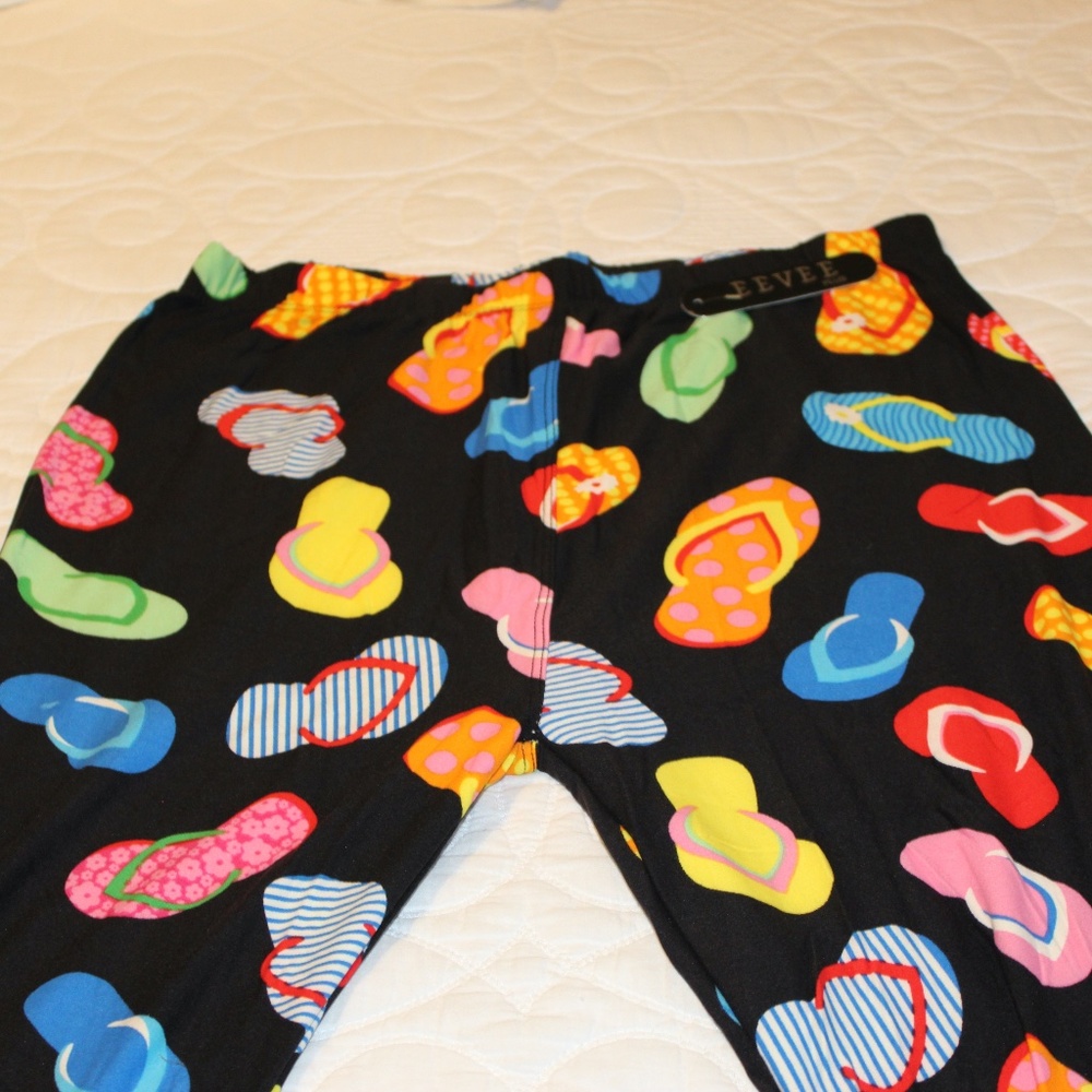 Women's Regular High Waist Sandal Print Leggings